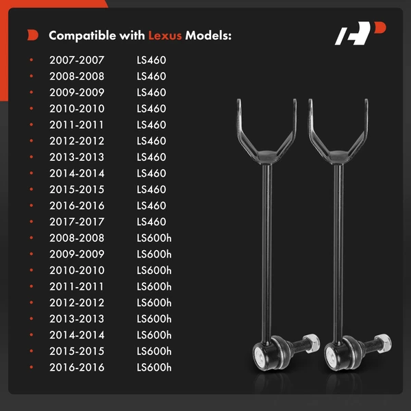 Sway Bar Link Rear Driver & Passenger A-Premium APCA7909