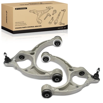 2pc Control Arm & Ball Joint Assembly, Front Driver & Passenger Lower with Ball Joint A-Premium APCA8485