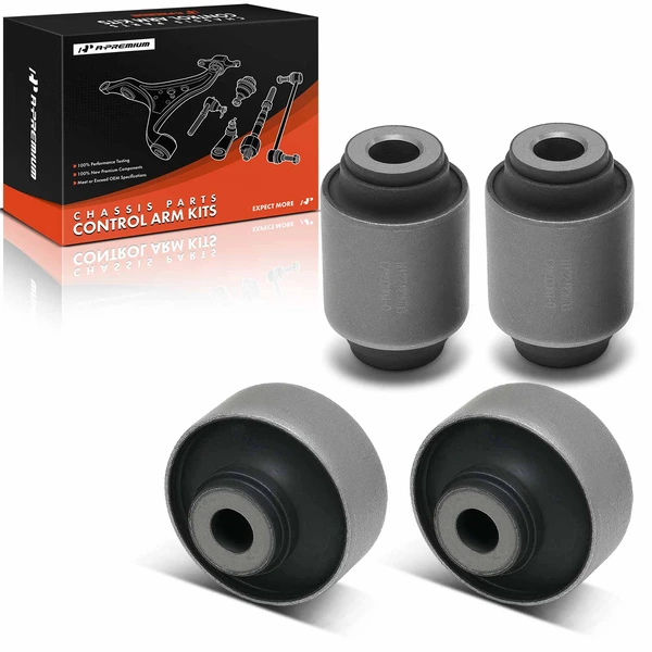 4-Pc Control Arm Bushing, Front Lower Forward & Rearward A-Premium APCA10023