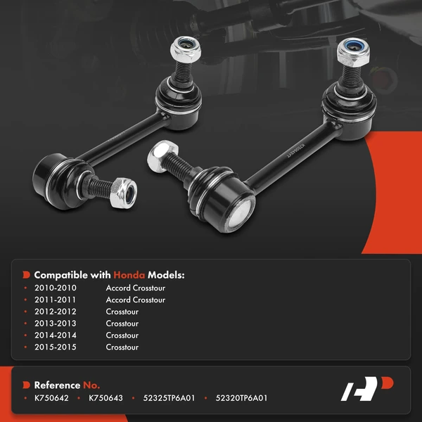 Sway Bar Link Rear Driver & Passenger A-Premium APCA7910