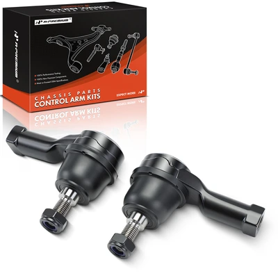 2 Pcs Outer Tie Rod Ends with Ball Joint