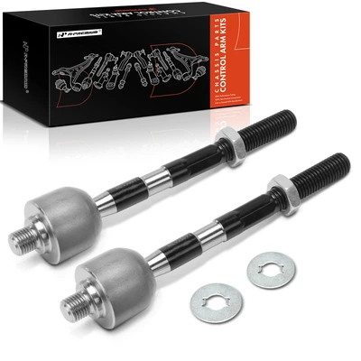 2 Pcs Front Inner Steering Tie Rod Ends