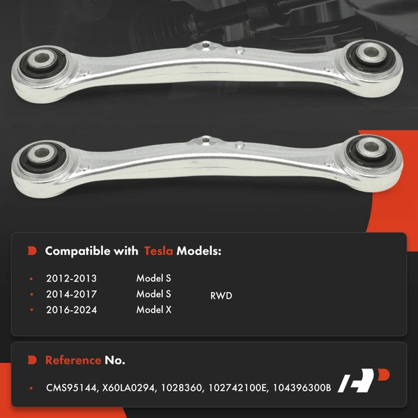 2-Pc Lateral Arm, Rear Driver & Passenger Upper Rearward A-Premium APCA8903