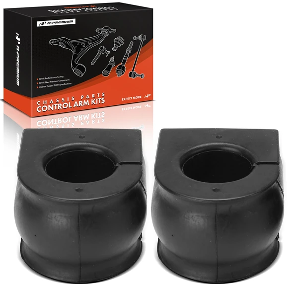 2011-2019 GMC Sierra 2500 HD 2-Pc Sway Bar Bushing, Front To Frame A-Premium APCA9811
