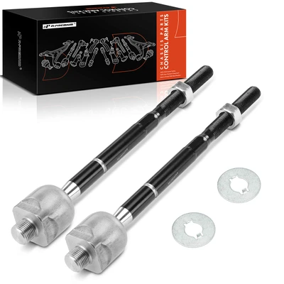 2 Pcs Front Inner Tie Rod End