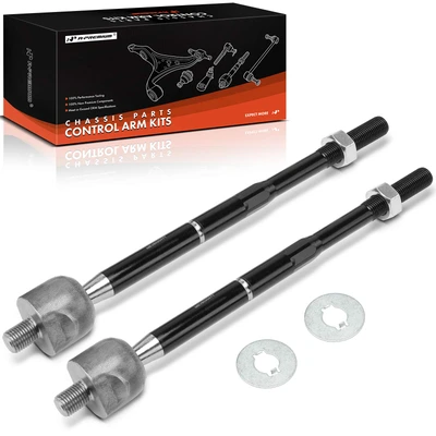 2 Pcs Front Inner Tie Rod End