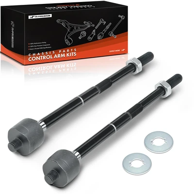 2 Pcs Front Inner Tie Rod Ends