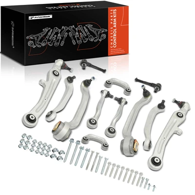 12 Pcs Front Upper & Lower Control Arm with Ball Joint