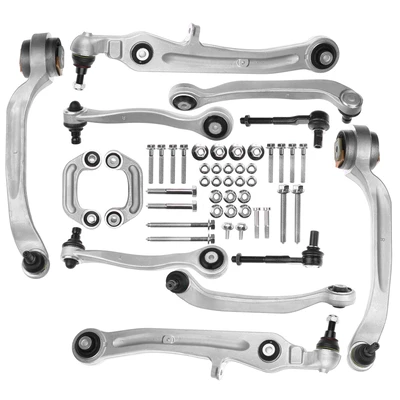 12 Pcs Front Upper & Lower Control Arm with Ball Joint
