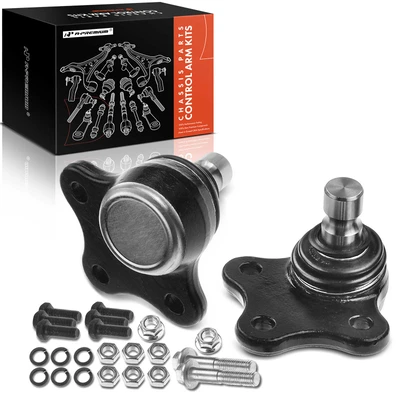 2 Pcs Front Lower Ball Joint