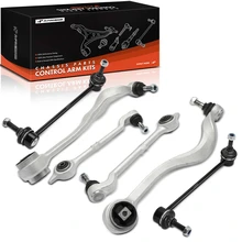1997-2000 BMW 528i 6pc Control Arm with Ball Joint & Bushing & Sway Bar Link Kit A-Premium APCA10326