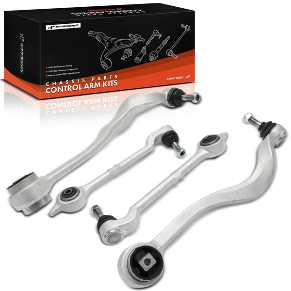 4-Pc Control Arm, Front Lower with Ball Joint A-Premium APCA0310