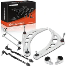 2000 BMW 328Ci A Set of 8 Control Arm Ball Joint Sway Bar Link Tie Rod End Kit Front Side A-Premium APCA6110