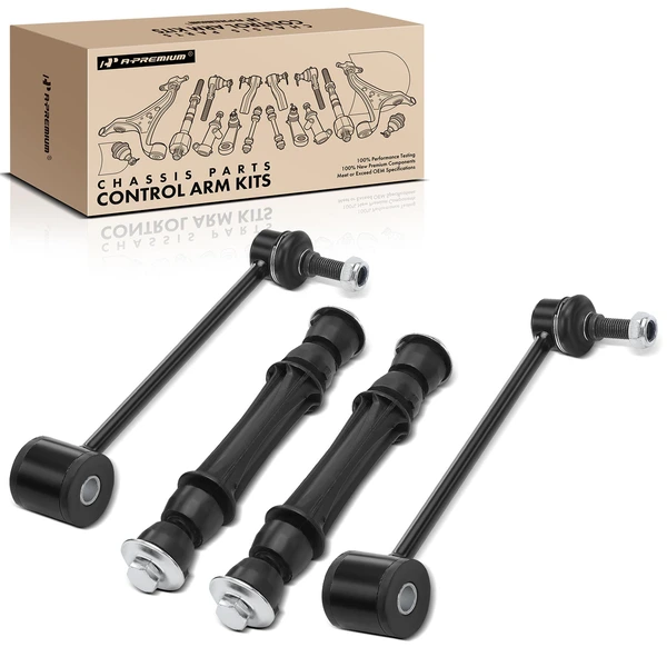 2015-2016 GMC Yukon XL Sway Bar Link Front & Rear A-Premium APCA4100