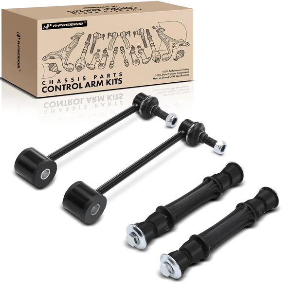 Sway Bar Link, Front & Rear, A-Premium APCA4100