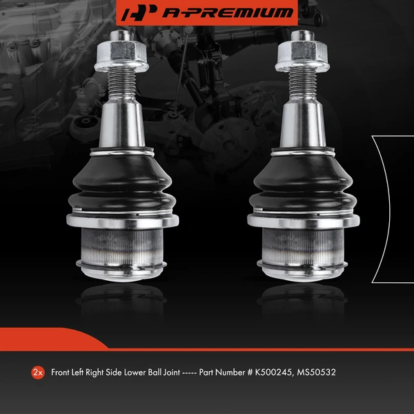 2 Pcs Front Lower Ball Joint for Chevrolet Silverado 1500 Cadillac Escalade GMC