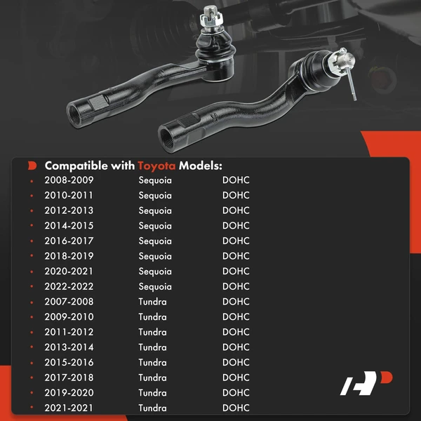 Tie Rod End Front Driver & Passenger Outer A-Premium APCA7915