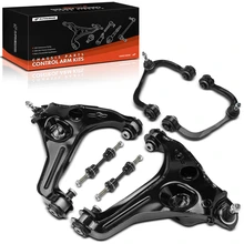 6 Pcs Control Arm with Ball Joint & Sway Bar Link