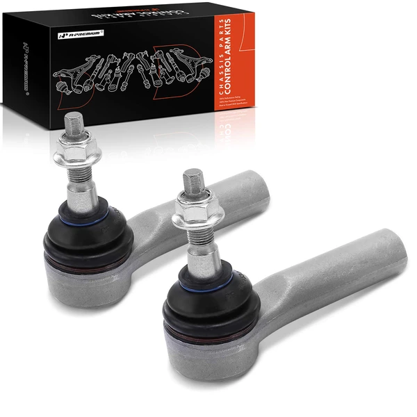 2 Pcs Front Outer Steering Tie Rod End for Ford Mustang 2015-2019