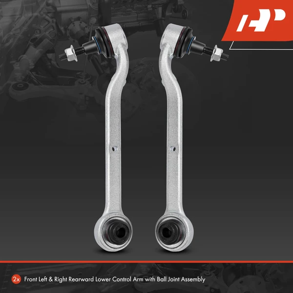 2-Pc Control Arm and Ball Joint Kit, Front Lower Rearward with Ball Joint A-Premium APCA4081