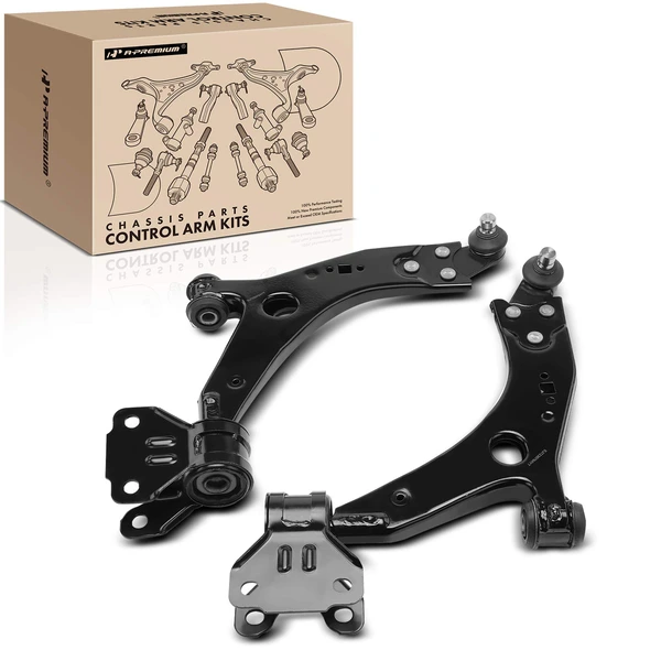 2015-2019 Lincoln MKC 2-Pc Control Arm and Ball Joint Kit, Front Lower with Ball Joint A-Premium APCA5148