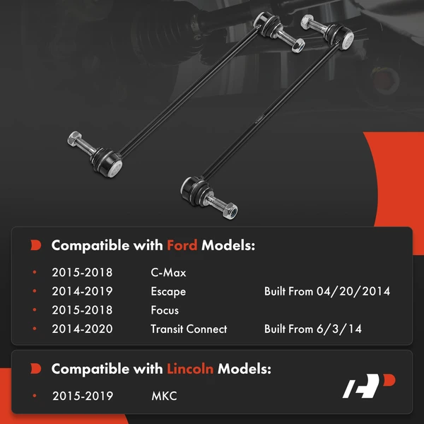 Sway Bar Link, Front Side, A-Premium APCA5149