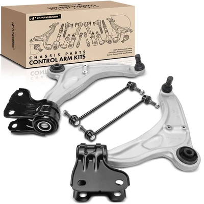 4 Pcs Control Arm with Ball Joint & Bushing Sway Bar