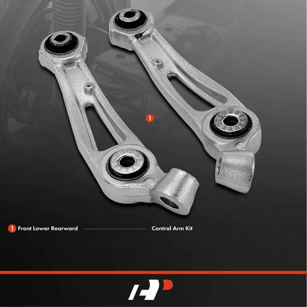 2-Pc Control Arm, Front Lower Rearward A-Premium APCA5160