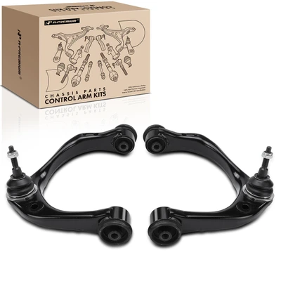 2 Pcs Front Upper Control Arm with Ball Joint