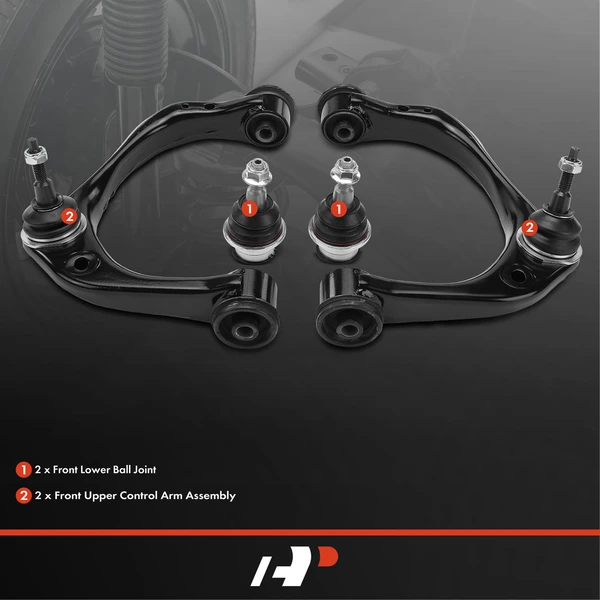 A Set of 4 Control Arm and Ball Joint Kit Front Side A-Premium APCA4097
