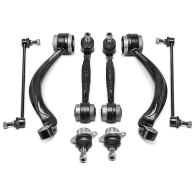 8 Pcs Front Control Arm Ball Joint Sway Bar