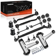 1992-1993 Mercedes-Benz 500SEL A Set of 11 Control Arm and Ball Joint Full Kit Front Side A-Premium APCA0321
