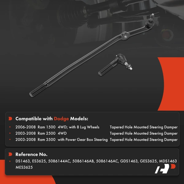 Tie Rod End Front Driver & Passenger Outer A-Premium APCA8906