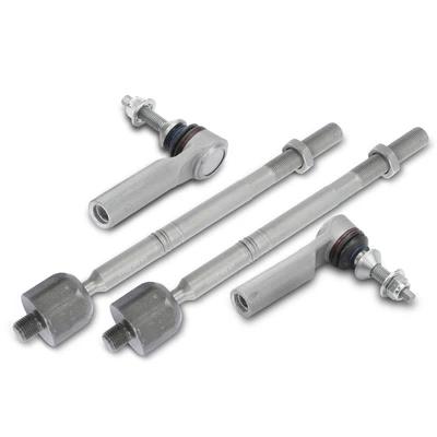 4 Pcs Inner & Outer Tie Rod End