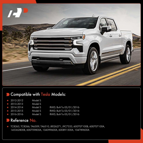 A Set of 6 Sway Bar Link and Tie Rod End Kit Front Inner & Outer A-Premium APCA5190