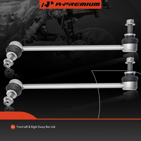Sway Bar Link, Front Side, A-Premium APCA4115