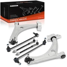 8 Pcs Front Control Arms Ball Joints Sway Bar End Links Kit