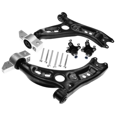 4 Pcs Front Lower Suspension Control Arm Ball Joint Assembly