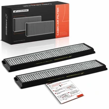 2 Pcs Cabin Air Filter for 1990-1993 Mercedes-Benz 300D