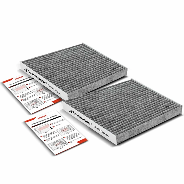 2 Pcs Activated Carbon Cabin Air Filters for BMW F26 X4 2015-2018 F25 X3 2011-2017