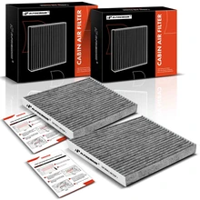 2 Pcs Activated Carbon Cabin Air Filters