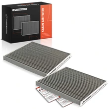 2 Pcs Activated Carbon Cabin Air Filter for Nissan Versa NV200 Chevy City Express