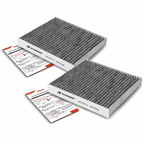 2 Pcs Activated Carbon Cabin Air Filter for Subaru Impreza 02-07 Saab 9-2X 05-06