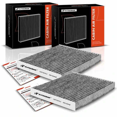 2 Pcs Activated Carbon Cabin Air Filter