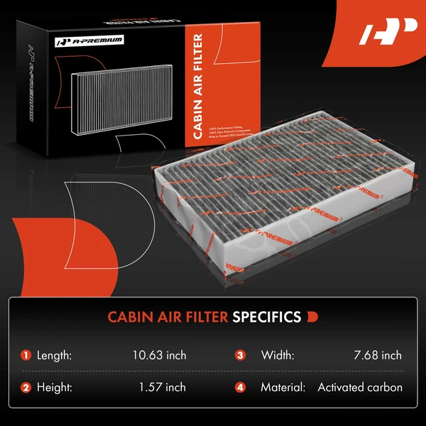 Cabin Air Filter for Land Rover Discovery Sport Range Rover Evoque Defender 90