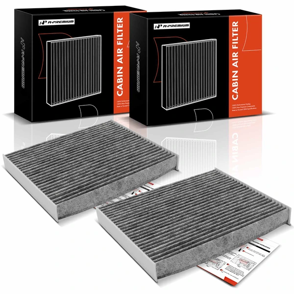 2 Pcs Cabin Air Filter for Hyundai Ioniq Elantra 2025 Kona 2018-2024 Kona Electric