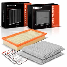 3 Pcs Engine Air Filter & Activated Carbon Cabin Air Filter for 2007-2014 Ford Edge
