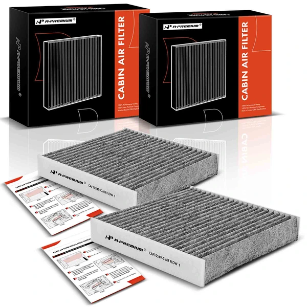 2 Pcs Activated Carbon Cabin Air Filters for 2013-2016 Scion FR-S