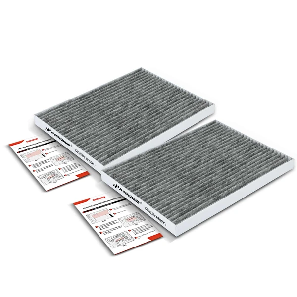 2 Pcs Activated Carbon Cabin Air Filter for Nissan Rogue 08-13 Rogue Select 14-15