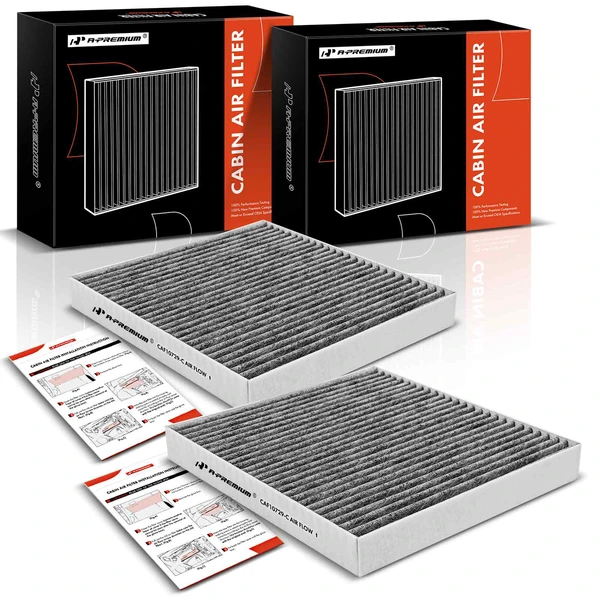 2 Pcs Activated Carbon Cabin Air Filters for 2009-2020 Dodge Journey